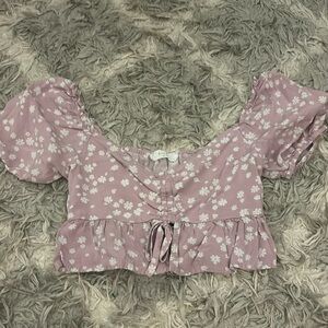 Elodie size xs cropped top.